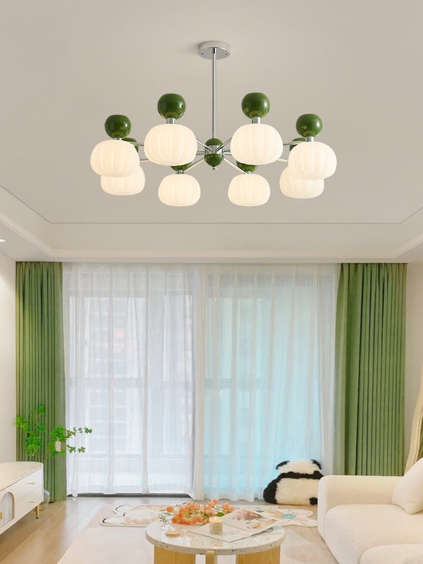 Pumpkin Shaped Magic Bean Chandelier