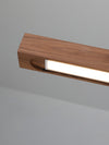 Creative walnut dining room chandelier