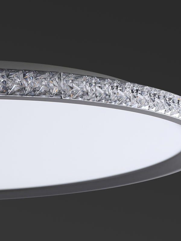 French crystal ceiling lamp