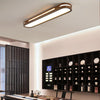 Solid wood LED ceiling light strip