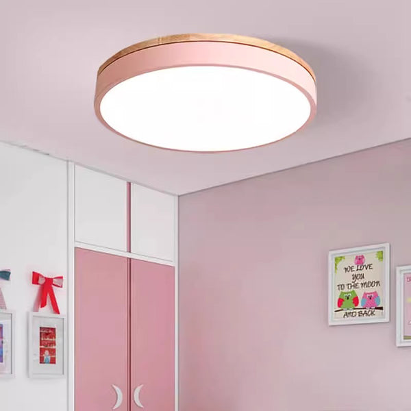 LED-Deckenleuchte Macaron für Schlafzimmer