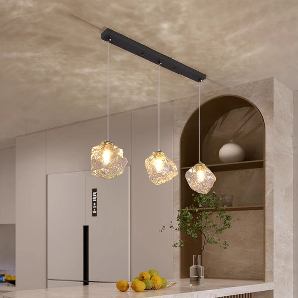 Lustre de glace créatif