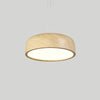 Japanese retro restaurant chandelier walnut wood grain