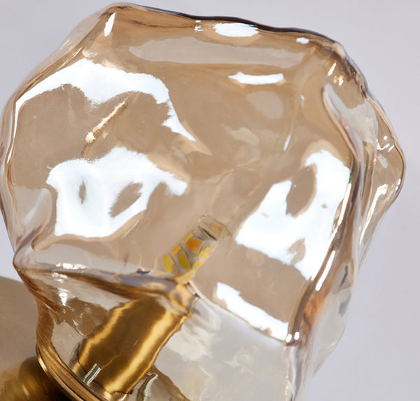 Lampe de table rétro créative en forme de glaçon