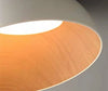 Nordische kreative Deckenlampe mit Holzmaserung
