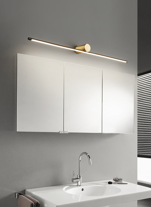 Copper LED mirror wall lamp