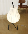 Cream style pear floor lamp