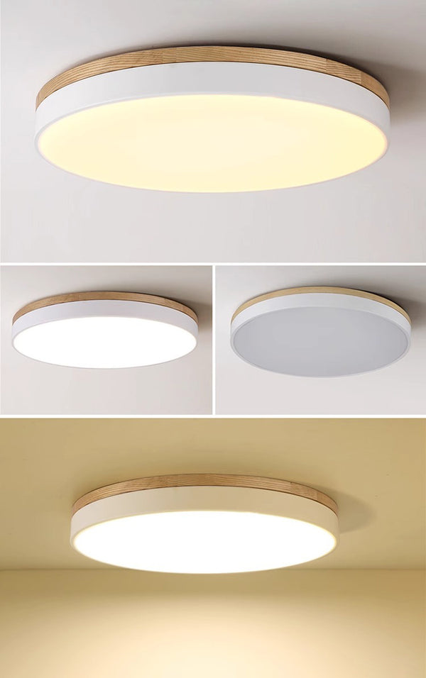 LED-Deckenleuchte Macaron für Schlafzimmer