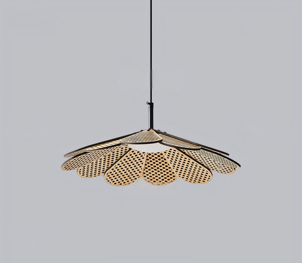 Bamboo Petal Chandelier