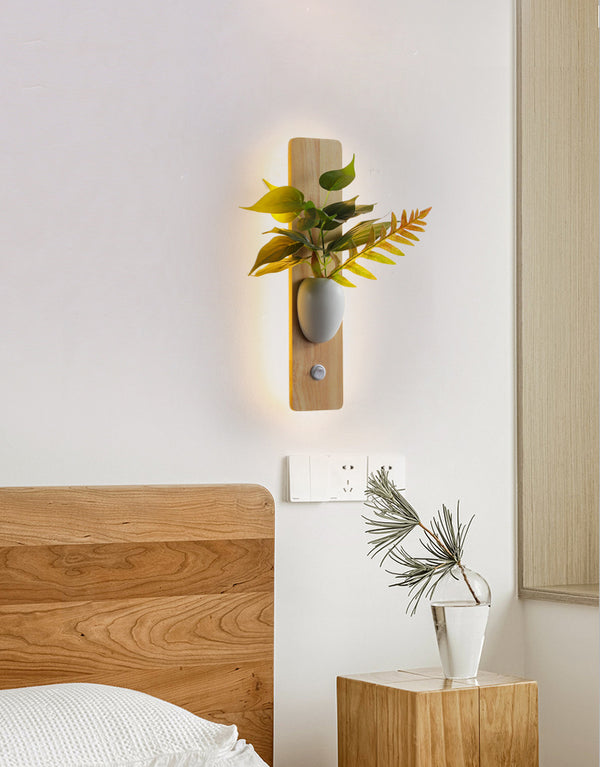 Nordische Schlafzimmerwandlampe