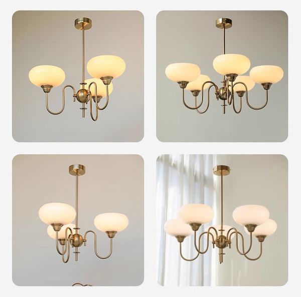 Vintage Bauhaus Chandelier
