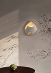 Wabi-sabi style wall lamp