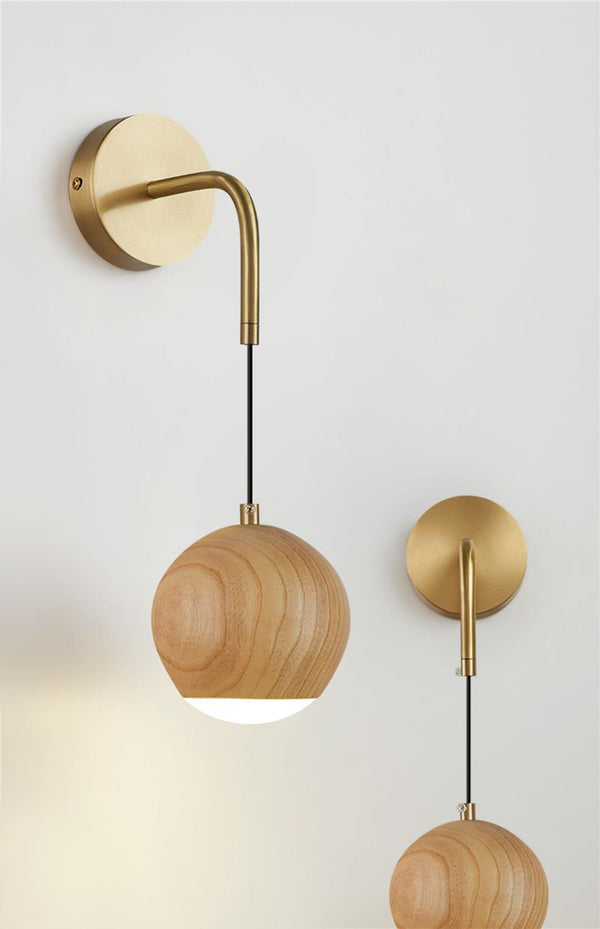 Applique murale de luxe de style chinois pour chambre à coucher