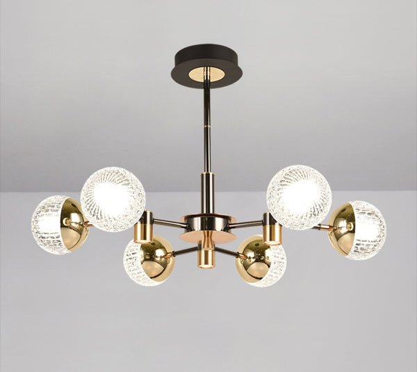 Light luxury spherical magic bean chandelier