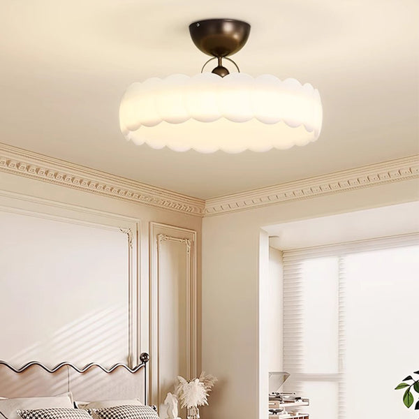 Vintage cream style children's room bedroom ceiling lamp