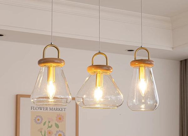 Creative personality glass chandelier