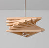 Modern personality solid wood chandelier