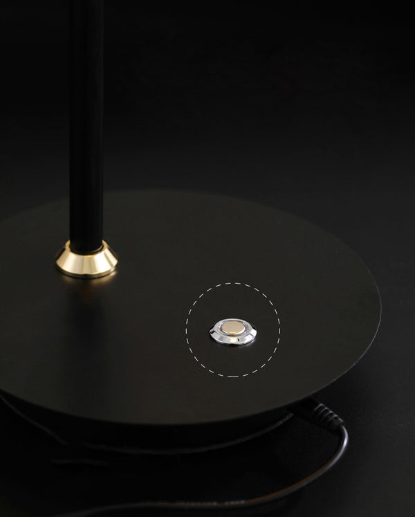 Lampe de table de chambre à coucher créative en forme d'oiseau nordique