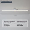Minimalist long strip ceiling light