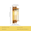 Modern household outdoor lighting waterproof wall lamp