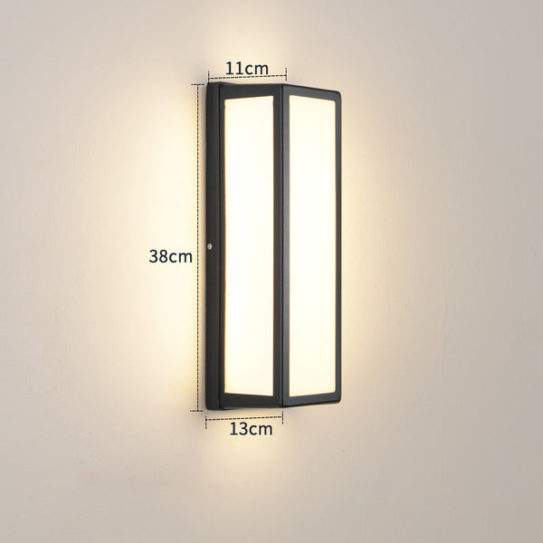 Applique murale d'extérieur à LED pour allée de cour