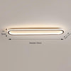 Elliptical strip LED corridor ceiling light