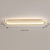 Elliptical strip LED corridor ceiling light
