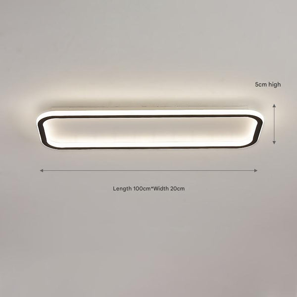 Nordic simple LED ceiling lamp