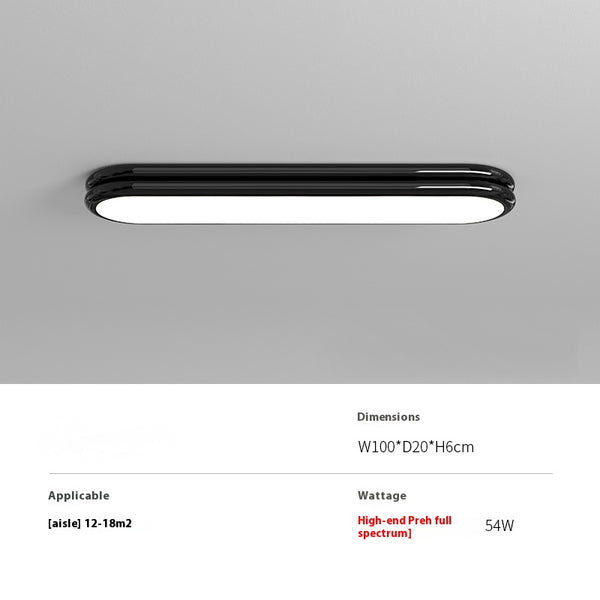 Deckenlampe im cremefarbenen Stil für den Flur