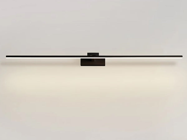 Simple LED retractable mirror front wall lamp