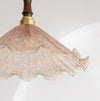 Retro tea-colored glass dining room bedroom chandelier
