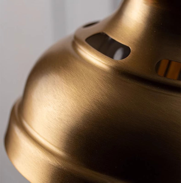 Nordic brass bedroom study background wall lamp