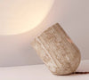Wabi-sabi style bedroom bedside table lamp
