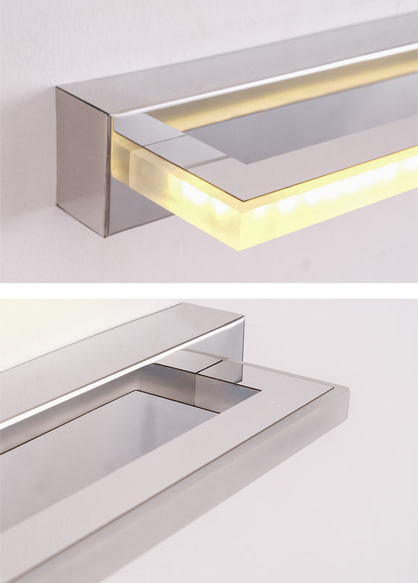 Applique murale simple pour miroir de salle de bain