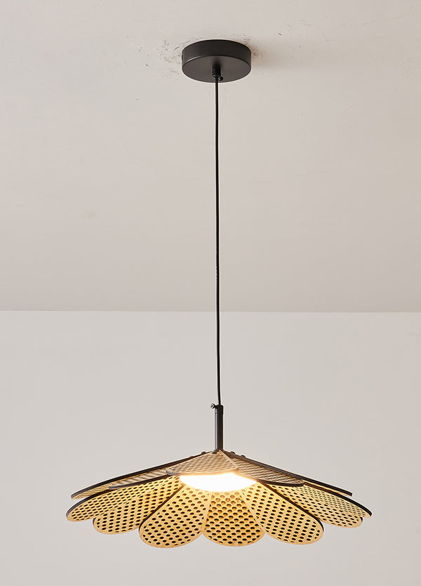 Bamboo Petal Chandelier