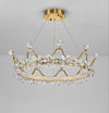 Creative Crown Crystal Bedroom Chandelier