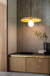 Wabi-sabi style Japanese restaurant chandelier