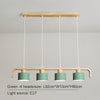 4-head macaron chandelier