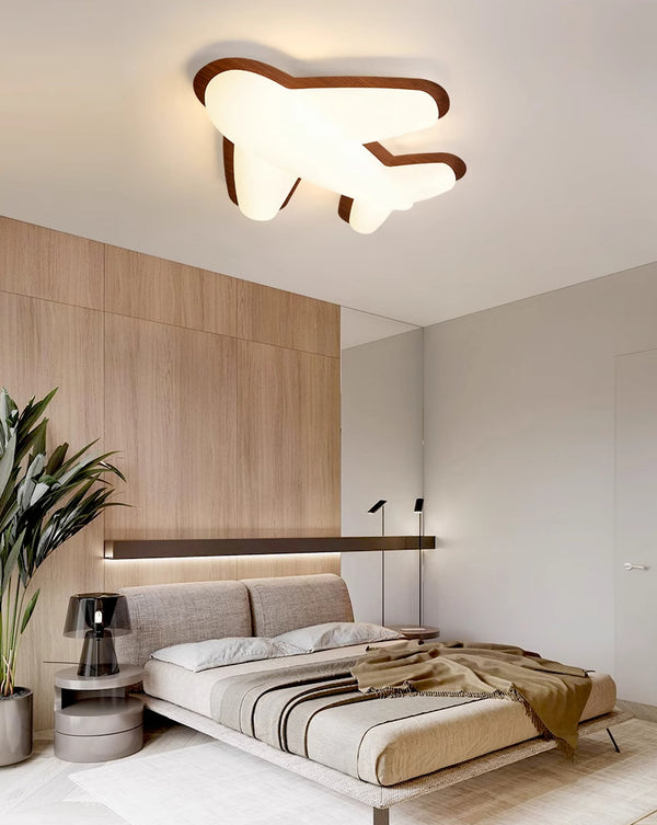 Cream Style Aircraft Ceiling Lamp