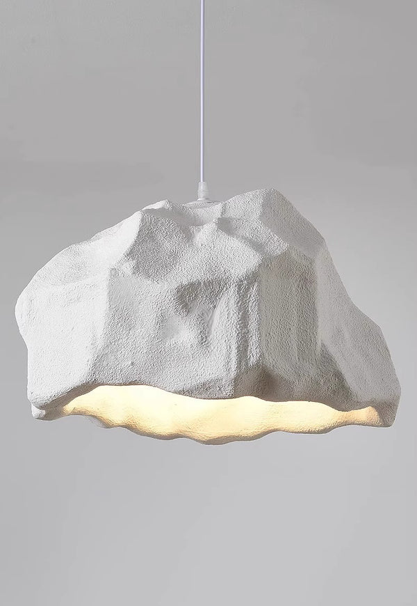 Wabi-sabi style creative cloud chandelier