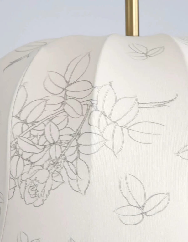 Lustre médiéval en bois massif de style crème