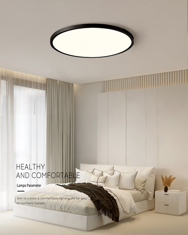 Minimalist ultra-thin LED ceiling light