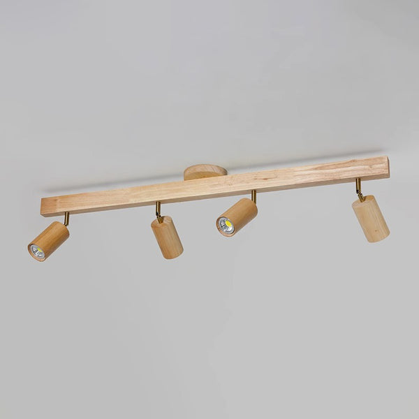 Nordic solid wood corridor ceiling lamp