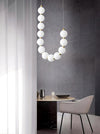 Cream style all-copper magic bean chandelier