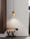 All copper bedroom bedside chandelier
