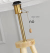 Fan shaped floor lamp