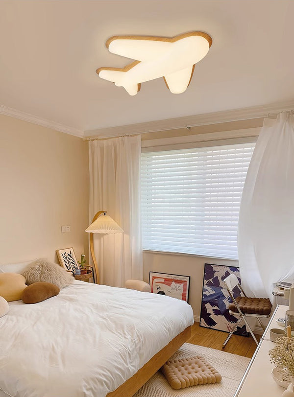 Cream Style Aircraft Ceiling Lamp