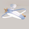 Creative airplane children's room ceiling lamp