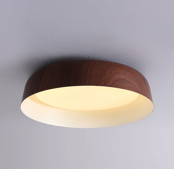 Deckenlampe für Schlafzimmer im japanischen Stil mit Holzmaserung