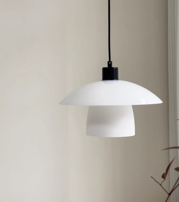 Creative glass flying saucer restaurant bar chandelier